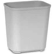 WASTEBASKET BG 28 QT FIRE RESISTANT 6/CS